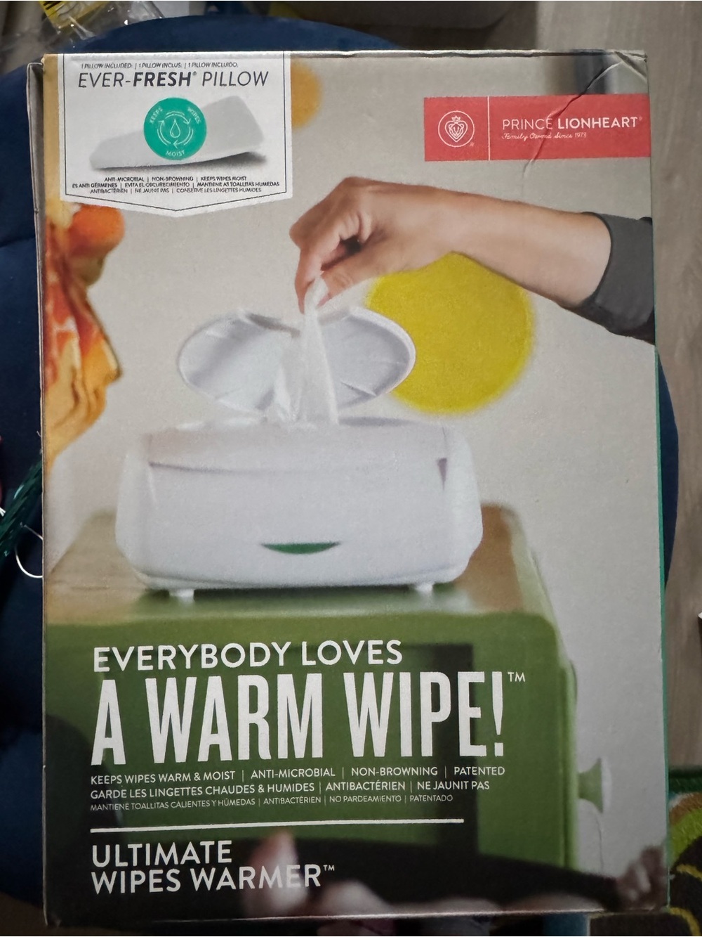 Prince Lionheart White Ultimate Wipes Warmer